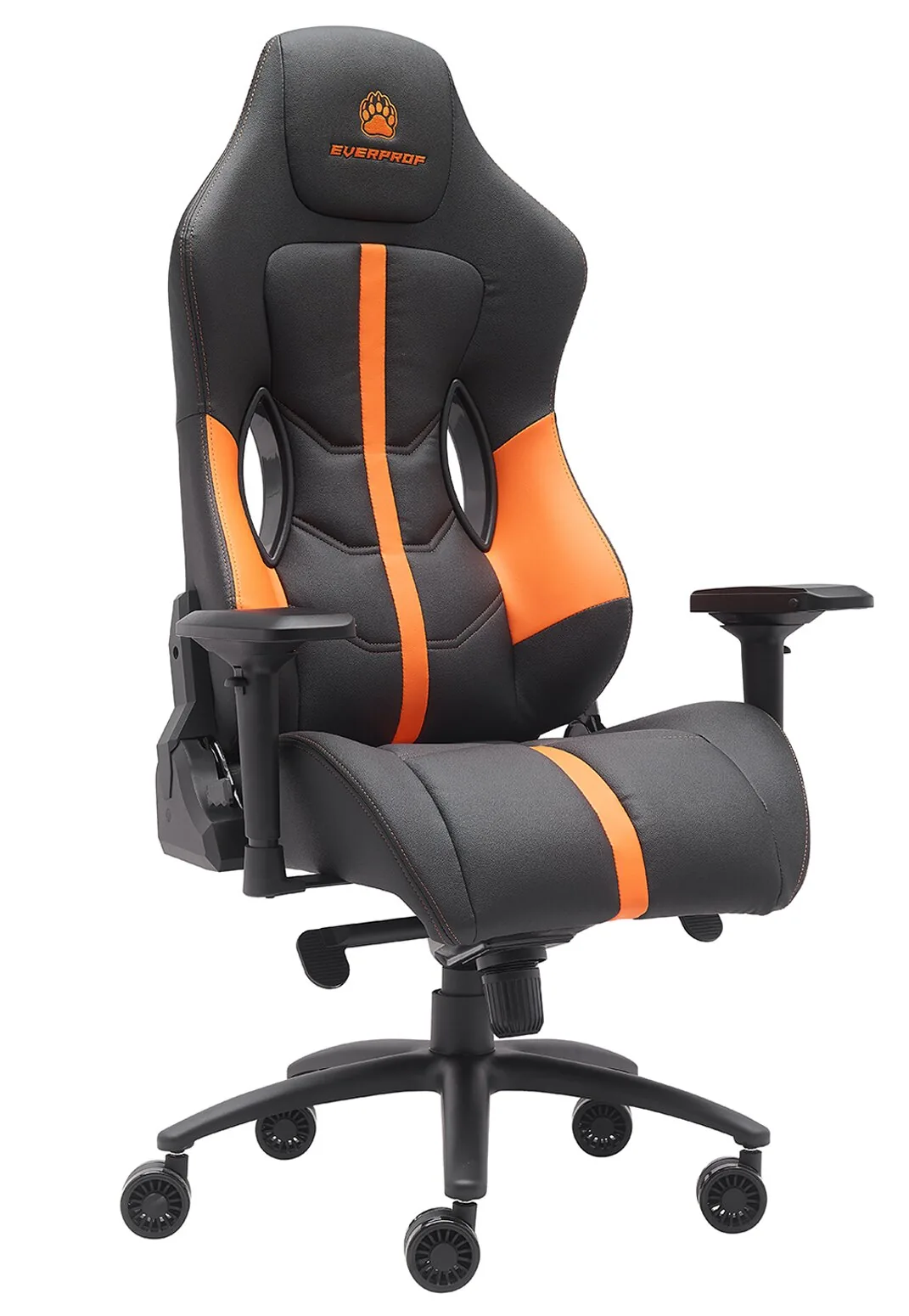 Стул для геймера Everprof Jaguar Экокожа Оранжевый