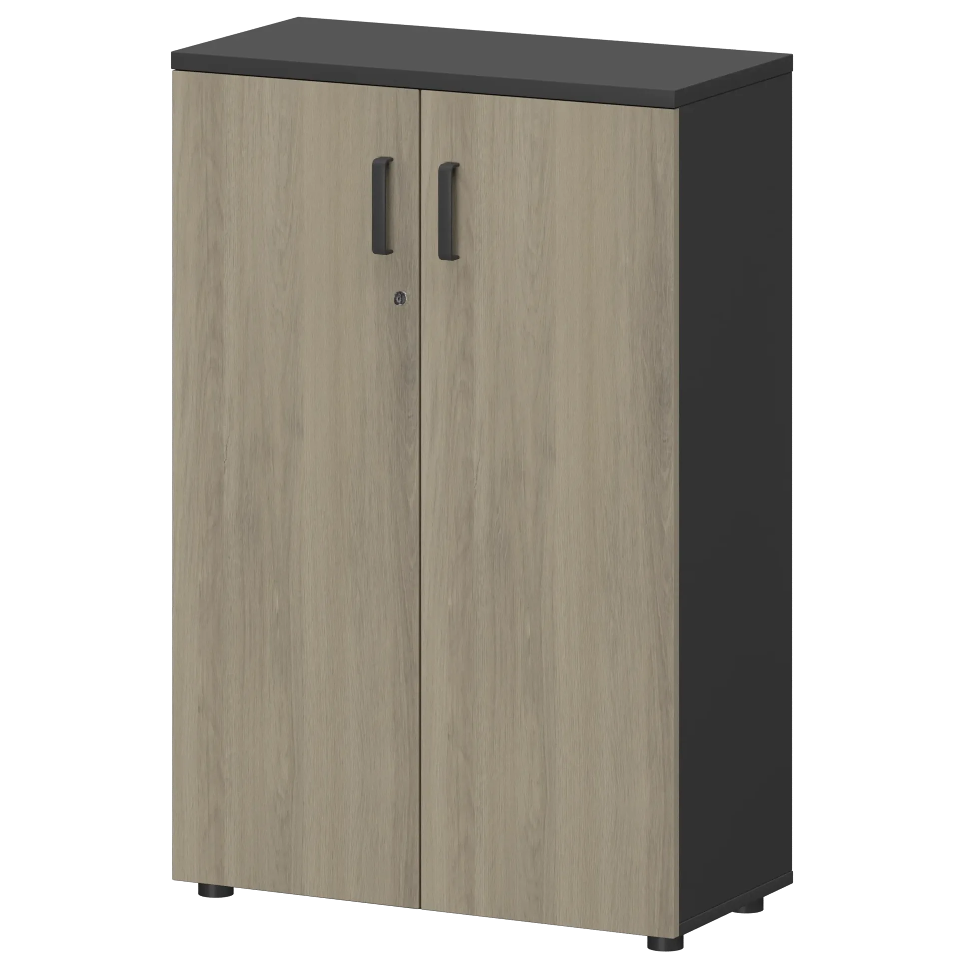 Шкаф СМШ-38Д Тип1 Графит/Кронберг 792x380x1214 Смарт