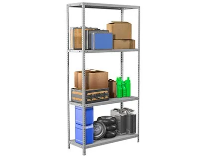 Стеллаж металлический MS Standart 200KD/100x40/4  1000*400*1950h