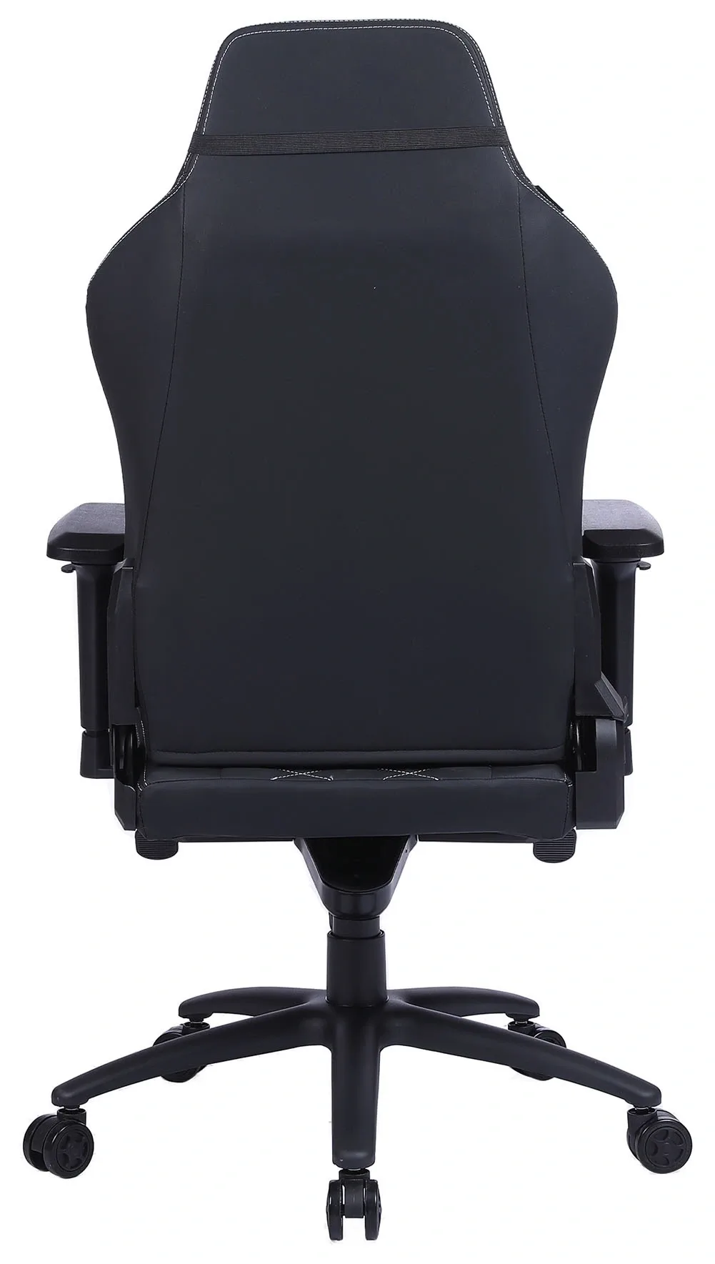 Кресло игровое Cactus CS-CHR-0112BL черный экокожа с подголов. крестов. сталь
