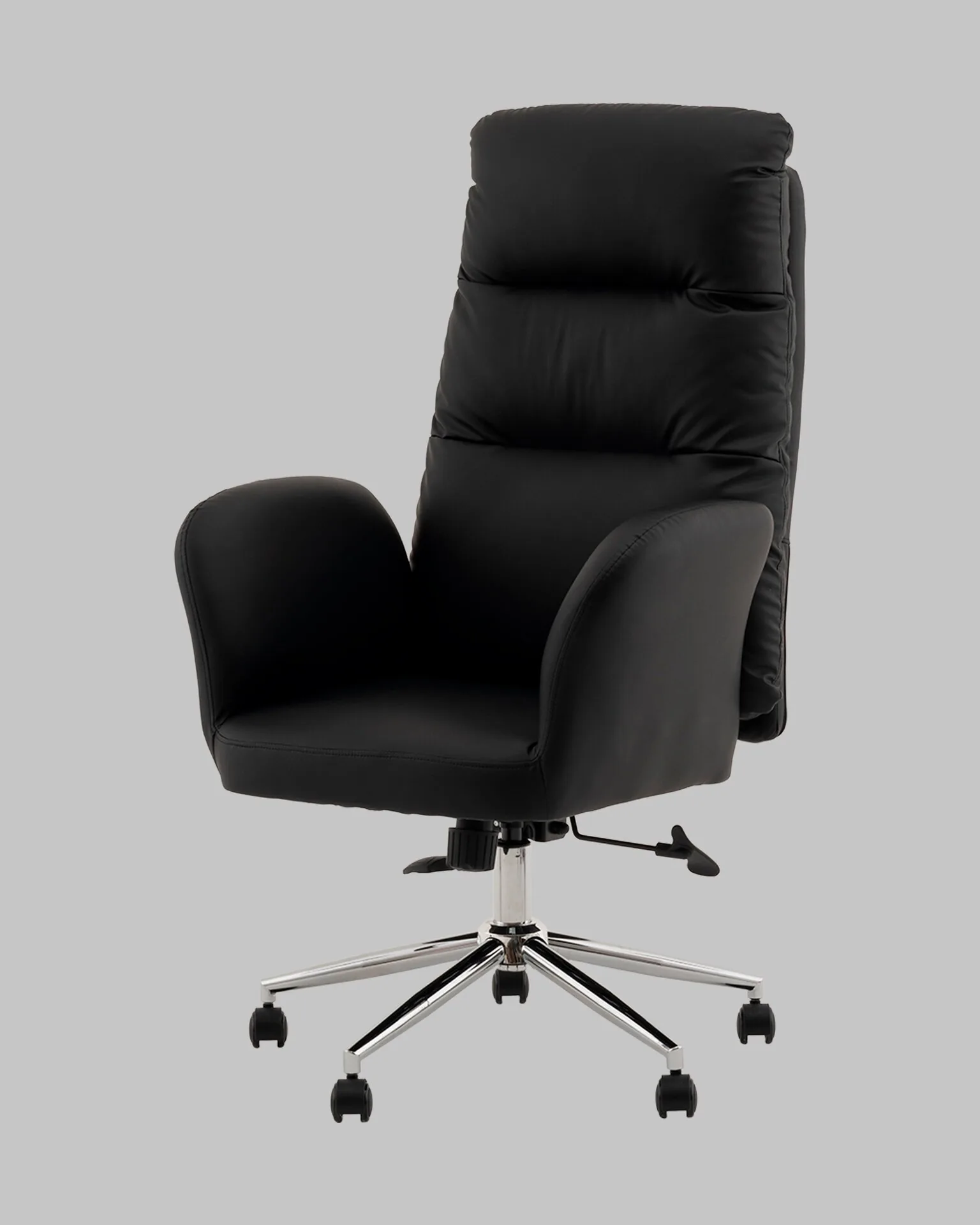 Кресло руководителя TopChairs Solid черный.