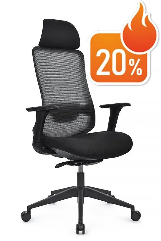 Кресло Genzo 8321H-BK Черный