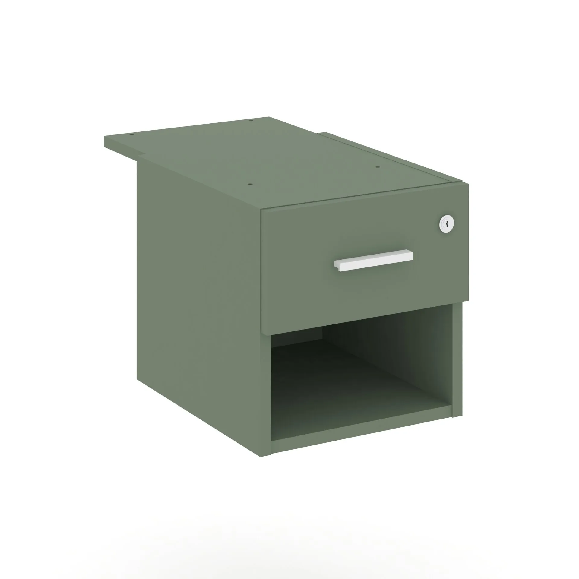 Концепт Тумба с открытой нишей и 1 ящ. CN.PT-005 W Кобо 347*573*336