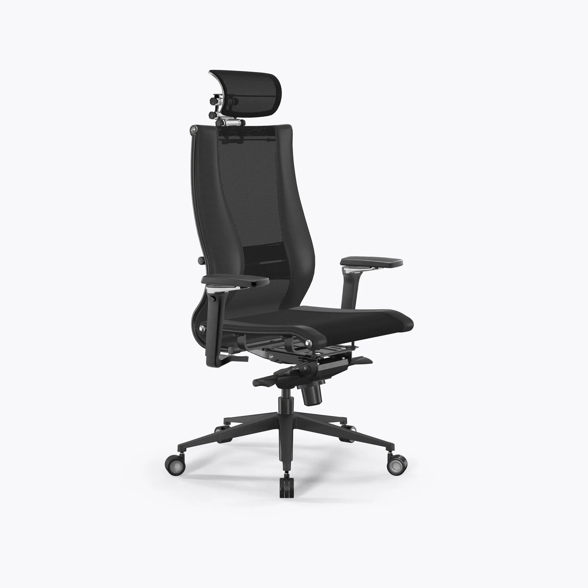 Кресло Метта Samurai L2-16D - YM93+Infinity /Kb09/Nb09/D15P/H13mM-3D(M06.B11.G22.W04) (Черный)
