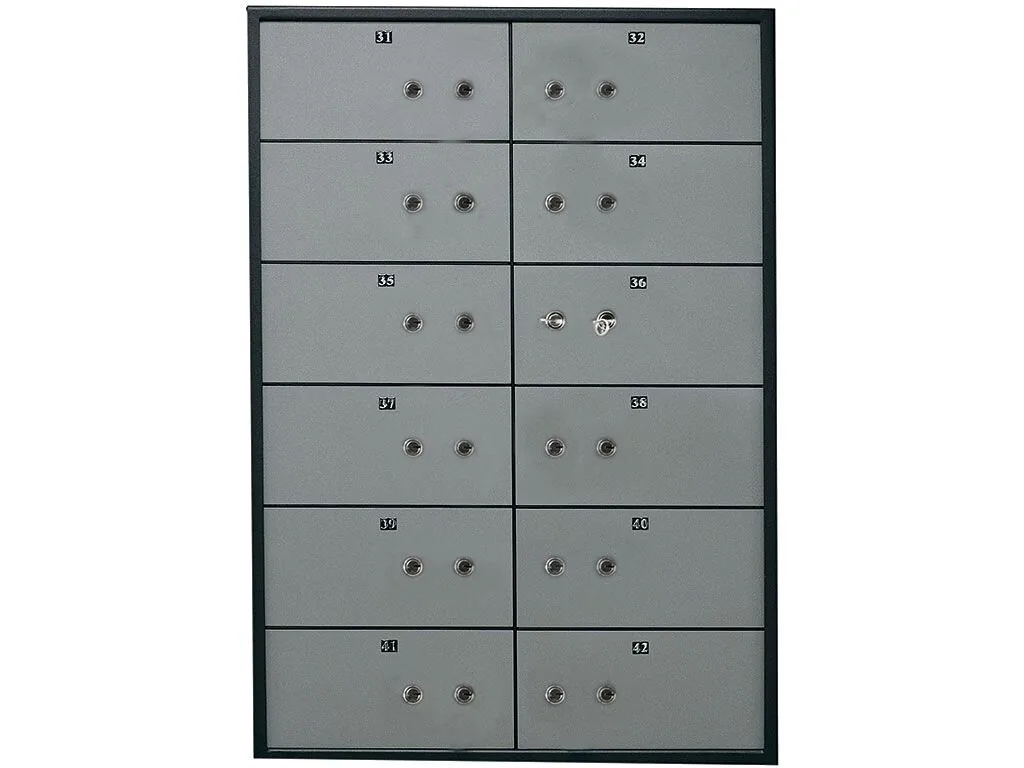 Блок депозитных ячеек VALBERG DB-12 DGL  637*440*920h