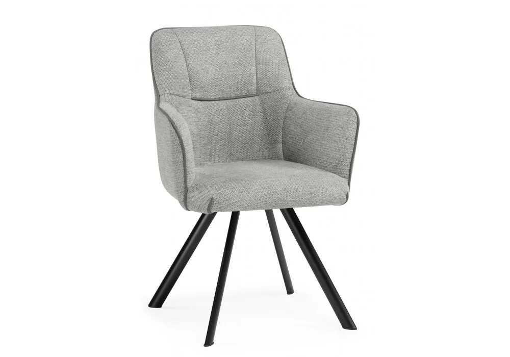Стул на металлокаркасе Elis gray/dark gray/black.