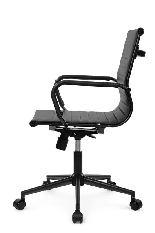 Кресло Хьюго RCH 6002-2SEB Черный/Металл Черный