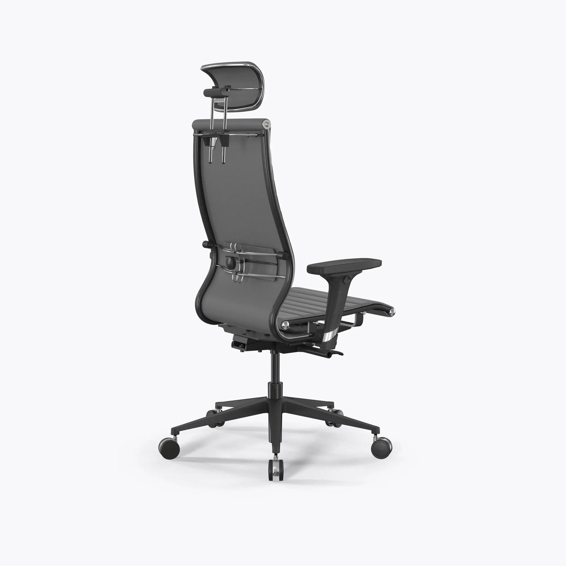 Кресло Метта SynchroSit 10 B2-110D - Extra /Km02/Nb02/D02P/H13mL-2D(M24.B11.G19.W25) (Серый)