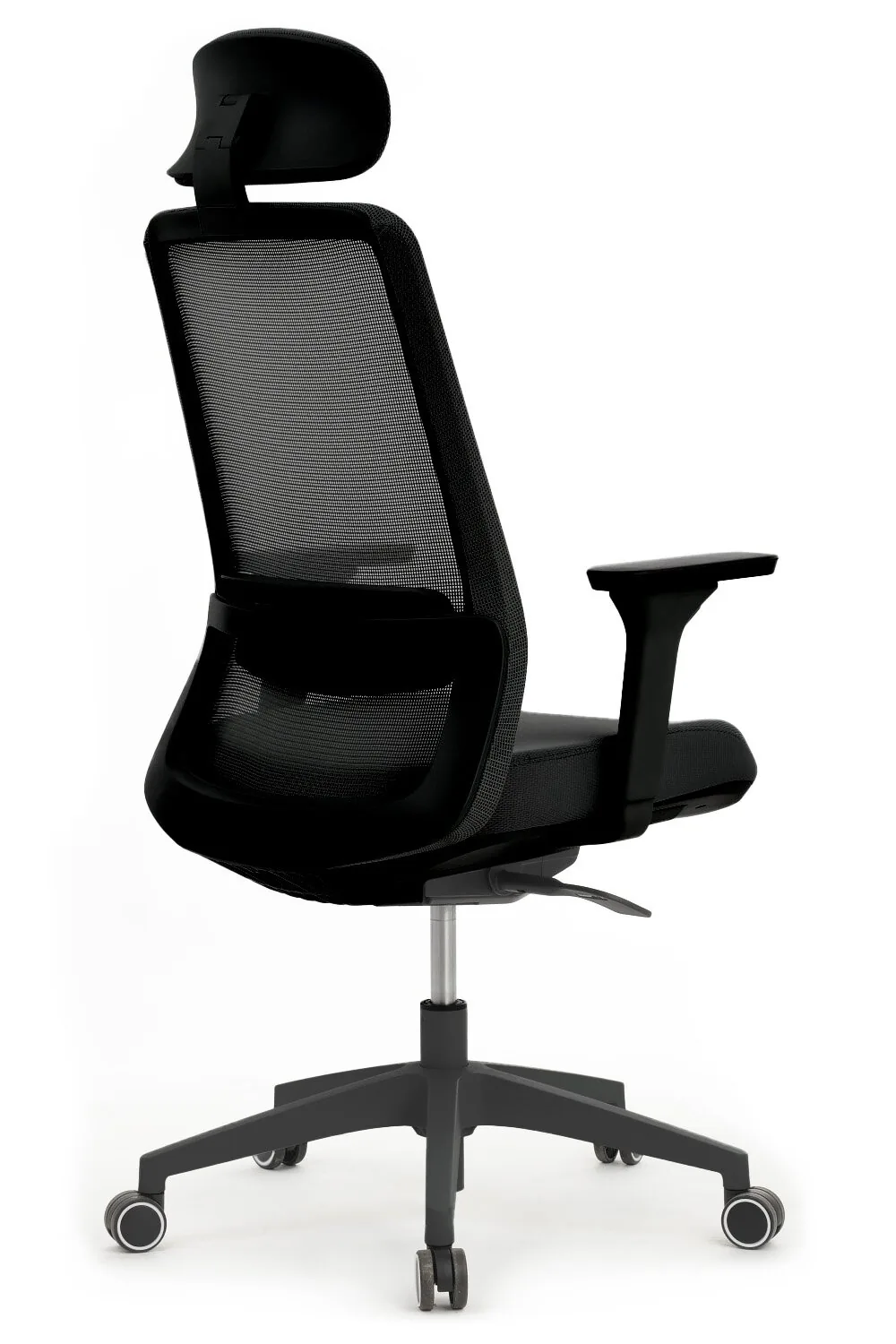 Кресло Ворк W-218C BLACK Черный