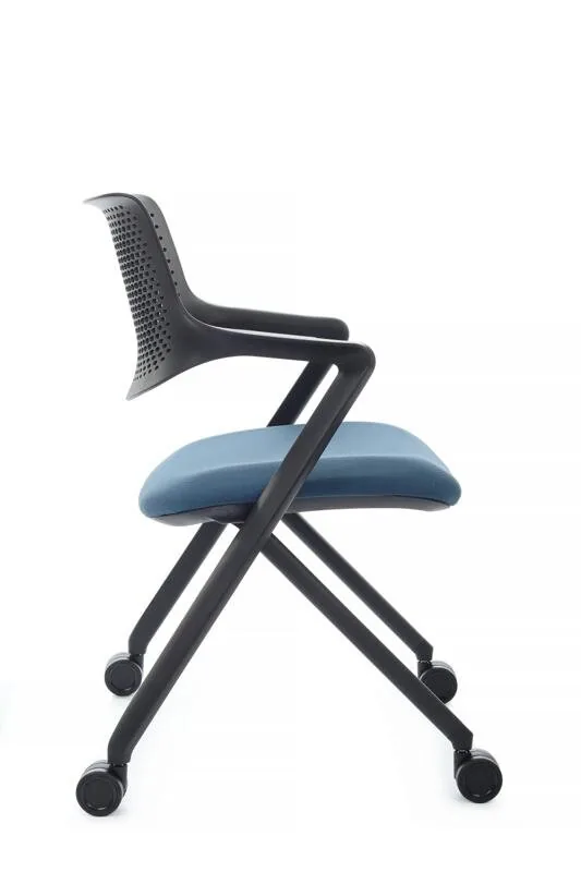 Кресло Дрим-Ф D2202-2 Черный/Синий