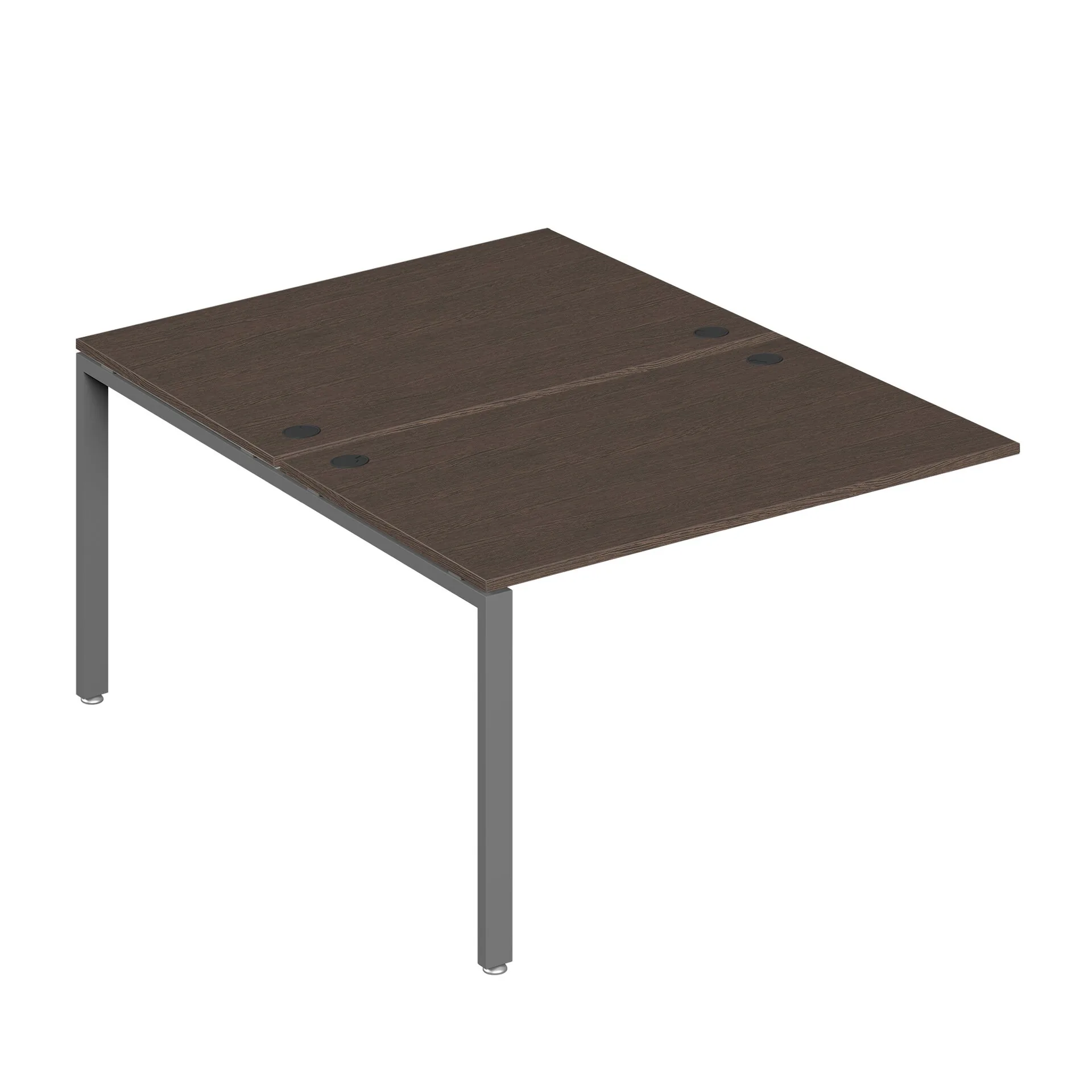 Trend Metal Удлинитель бенч-системы 120x123x75 тёмный дуб TDM32230915